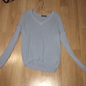 Blue knit Brandy Melville sweater